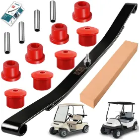 Rizinkart 744675929388 Upgraded Heavy Duty 2-leaf Front Leaf Spring Kit For Club Car Precedent 2004 Rizinkart 744675929388 Upgraded Heavy Duty 2-leaf Front Leaf Spring Kit For Club Car Precedent 2004
