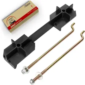 Roykaw 711181041750 Golf Cart 48v Battery Hold Down Plate And Rods Kit For Ezgo Txt Rxv 201