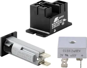 Roykaw 744110518696 Club Car Powerdrive Battery Charger Repair Kit For 48 Volt Golf Cart Oem