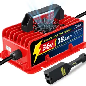 Roykaw G-0565n 18 Amp 36 Volt Golf Cart Battery Charger Lead Acid For