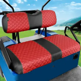 Roykaw Ry-g0409r Golf Cart Seat Covers Kit Fit For Ezgo Txt Oem Ordinary Cushion And Roykaw Ry-g0409r Golf Cart Seat Covers Kit Fit For Ezgo Txt Oem Ordinary Cushion And