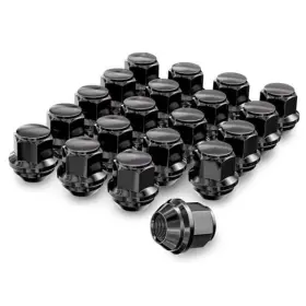 Ryin Ry29770us M12x1.5 Wheel Lug Nuts One-piece Oem Factory 1.25 Inches Black
