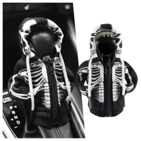 Salior Tao-1501 Car Gear Shift Cover For Skull Style Funny Hoodie