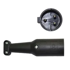 Scaauto 606220084501 Club Car Ds Precedent Golf Cart Plug 48 Volt 3 Pin One Size Black