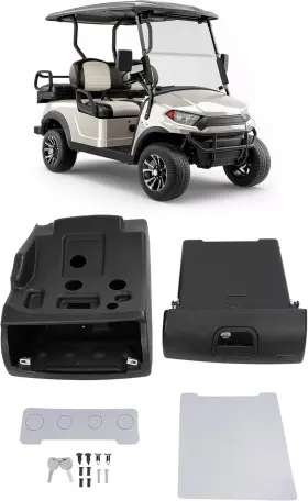 Scarman Llc Go-4815 Golf Cart Glove Box With Lock Compatible 2011-up Club Car Precedent 2017-up