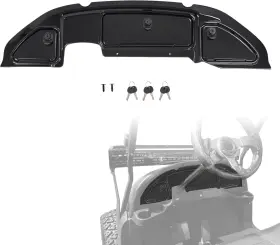 Scarman Llc Go-4862 Dashboard Cover With Locking Box Compatible 2004-2008.5 Club Car Precedent