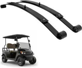 Scarman Llc Go-4881 Heavy Duty Rear 2-leaf Spring Compatible With 2008-up Ezgo Rxv Gas And Electric