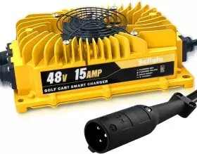 Scilulu 691039121844 48 Volt Golf Cart Battery Charger 15amp Club Car For 4-6