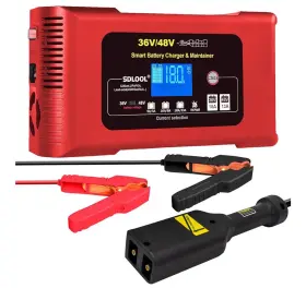 Sdlool Txt-s3648 Golf Cart Battery Charger - 36v 18a And 48v 13a Smart Trickle Lifepo4