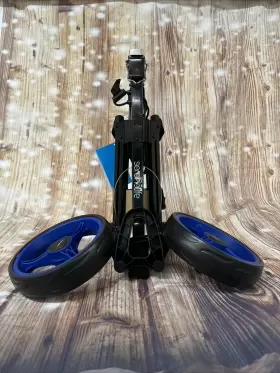 Serenelife Slgzx3 2 Wheel Golf Push Cart - Lightweight Foldable