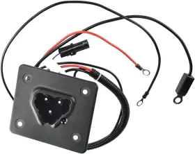 Shu-ran 313090973971 Golf Cart 48 Volts Charger Receptacle Delta-q Battery Plug With Wires F