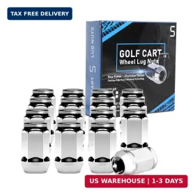 Shu-ran 774182116391 Golf Cart Wheel Lug Nuts For Yamaha/gem 12mmx1.25 Size Chrome 16 Pcs Shu-ran 774182116391 Golf Cart Wheel Lug Nuts For Yamaha/gem 12mmx1.25 Size Chrome 16 Pcs