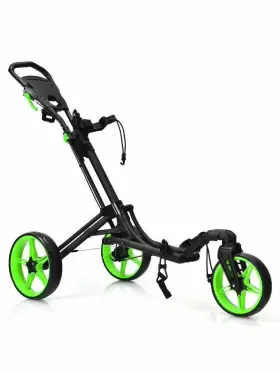 Slickblue 629721813876 Folding Golf Push Cart With Scoreboard Adjustable Handle Swivel Wheel Green Slickblue 629721813876 Folding Golf Push Cart With Scoreboard Adjustable Handle Swivel Wheel Green
