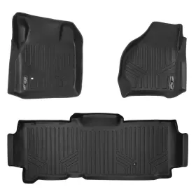 Smartliner Sa0176 Custom Fit Floor Mats 2 Row Liner Set For 1999-2007 Ford F-250