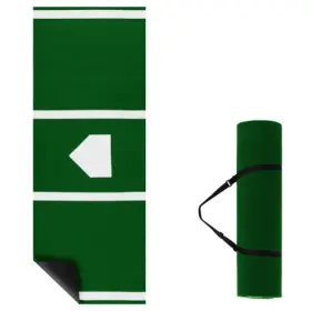 Softball Pitching Mat 019119015553 10 X 3 Feet Training Aid-green - Color Green