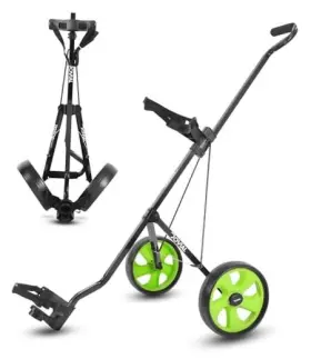 Sound Around Jovgf2w Jovial Golf Push Pull Cart Lightweight Foldable Bag Holder With 2 Wheel