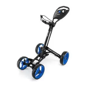 Sound Around Slgz36.5 4 Wheel Golf Push Cart - Lightweight Folding Walking Roller Bag Sound Around Slgz36.5 4 Wheel Golf Push Cart - Lightweight Folding Walking Roller Bag