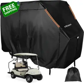 Srimmit Gefcz-001 Golf Cart Covers 4 Passenger 420d Heavy Duty For Ez Go