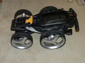 Sun Mountain 027557411431 Micro-cart - Black-4 Wheel Collapsible Golf Pushcart/trolley Great Sun Mountain 027557411431 Micro-cart - Black-4 Wheel Collapsible Golf Pushcart/trolley Great