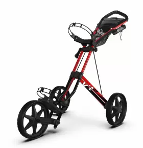 Sun Mountain 223000 Speed Cart V1r Push - Black/fire Red Sun Mountain 223000 Speed Cart V1r Push - Black/fire Red
