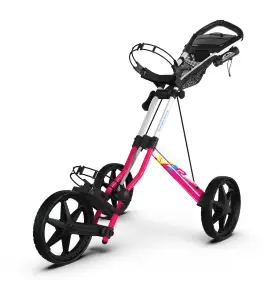 Sun Mountain 223006 Speed Cart V1r Push - Hot Pink/white/blue Sun Mountain 223006 Speed Cart V1r Push - Hot Pink/white/blue