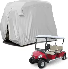 Sunnyglade Gcc-1 4 Passenger Waterproof Golf Cart Cover Roof 80 Inch L Fits Ez Go Club C