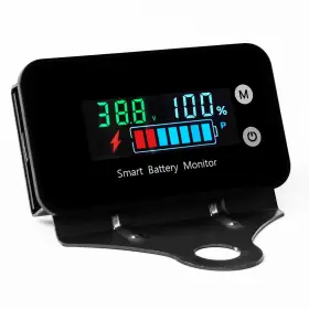 Supnova 691039191311 Ipx7 Waterproof Battery Monitor With Bracket 7-100v Car Motorcycle Golf Cart And Supnova 691039191311 Ipx7 Waterproof Battery Monitor With Bracket 7-100v Car Motorcycle Golf Cart And