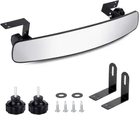 Szbrt 653461735013 Betooll 16.5 Inch Golf Cart Rear View Mirror Fits For Ezgo Yamaha Club Car