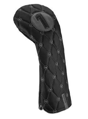 Taylormade 192371617502 Tm23 Patterned Driver Golf Headcover New Black