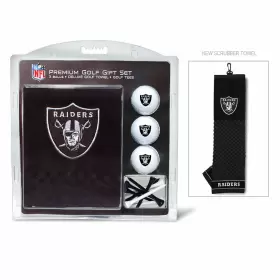 Team Golf 637556321206 Las Vegas Raiders Gift Set With Embroidered Towel Team Golf 637556321206 Las Vegas Raiders Gift Set With Embroidered Towel