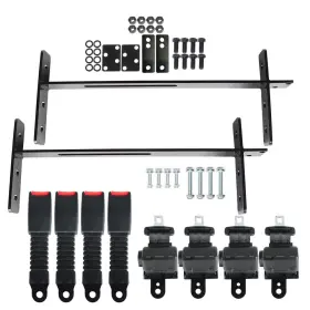 Tectech One4111722 Fit For Ezgo/yamaha/club Car Golf Cart Seat Belts Lap Set Retractable 42 Inch 4 Sets Tectech One4111722 Fit For Ezgo/yamaha/club Car Golf Cart Seat Belts Lap Set Retractable 42 Inch 4 Sets