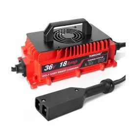 Temsone Tms-cg2pdp 36v 18a Golf Cart Battery Charger 2-pin D Style Plug Club Car With Te