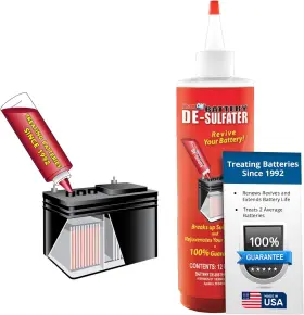 Thermoil Ds-12-fba Desulfater Golf Cart Solution Renews Restores And Revives Any Sulfated L