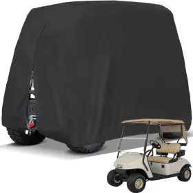 Tigerily 711181296228 Golf Cart Cover Covers 2/4 Passengers Universal Fits Ezgo Club Car Yam