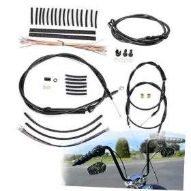 Tigersgate.com 041901 12 Inch Sportster Handlebar Extended Can-bus And Front Turn Signal Wiring