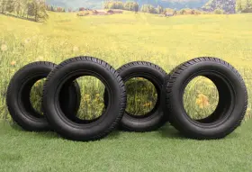 Tire And Wheel T16042055010-b4 205/50-10 4 Ply Set Of Golf Cart Tires Dot Rated Atw