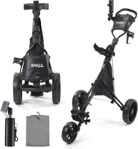 118124770519 TIVOR Wheel Golf Push Quad Fold Frame Cl 118124770519 TIVOR Wheel Golf Push Quad Fold Frame Cl