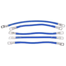 Topaz A0028a0220 4 Awg Hd Golf Cart Battery Cable 5pcs Set For E-z-go Txt 94/up