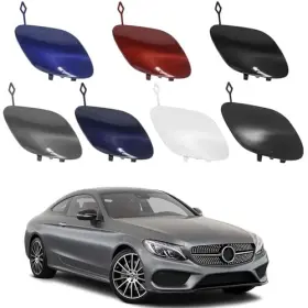 Topus Tcgg-bzc1518-qyup Front Bumper Tow Hook Cover For Mercedes-benz C Unpainted Right Passenger Side