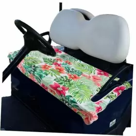 Tuyuu 2111fcz0428y01j01ztyus-1 Golf Cart Seat Covers Microfiber Cover Ezgo Tropical Flower Tuyuu 2111fcz0428y01j01ztyus-1 Golf Cart Seat Covers Microfiber Cover Ezgo Tropical Flower