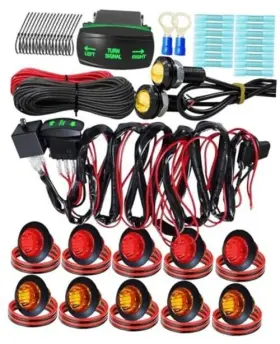 Ushein Utvtsszx0727 Pre-wired Atv Utv Sxs Turn Signal Set Universal Street Legal Kit 1 Ushein Utvtsszx0727 Pre-wired Atv Utv Sxs Turn Signal Set Universal Street Legal Kit 1