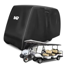 Uya Uya-21200 420d Golf Cart Cover Waterproof Heavy Duty With Xl - 4 2/6-passenger