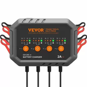 Vevor 197988077367 Smart Battery Charger 8-amp Lifepo4 Lead-acid Agm / Gel Sla Car Bat Vevor 197988077367 Smart Battery Charger 8-amp Lifepo4 Lead-acid Agm / Gel Sla Car Bat