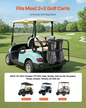 Vevor 197988526889 Golf Cart Bag Holder 53.9 X 7.7 2.4 Inch Compatible With Most 2
