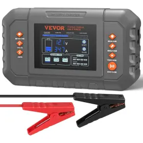Vevor 840349971568 Smart Battery Charger 35-amp Lithium Lifepo4 Lead-acid Agm / Gel Sla