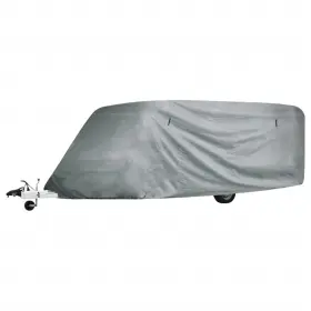 Vidaxl 210093 Rv Cover Caravan Top Breathable Motorhome Protective Gray S