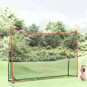 Vidaxl 720845720032 Golf Practice Net Black And Red 120.1 Inch X35.8 X83.9 Polyester Vidaxl 720845720032 Golf Practice Net Black And Red 120.1 Inch X35.8 X83.9 Polyester