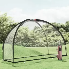 Vidaxl 720845720049 Golf Practice Net Black 118.1 Inch X59.1 X82.7 Polyester Vidaxl 720845720049 Golf Practice Net Black 118.1 Inch X59.1 X82.7 Polyester