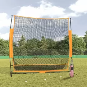 Vidaxl 720845720056 Golf Practice Net Black And Orange 84.6 Inch X42.1 X85 Polyester Vidaxl 720845720056 Golf Practice Net Black And Orange 84.6 Inch X42.1 X85 Polyester