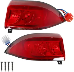 Waltyotur 1-1878660-671094 12v 3 Wires Golf Cart Taillight 102528901 102529001 Replacement For Club Car Pre